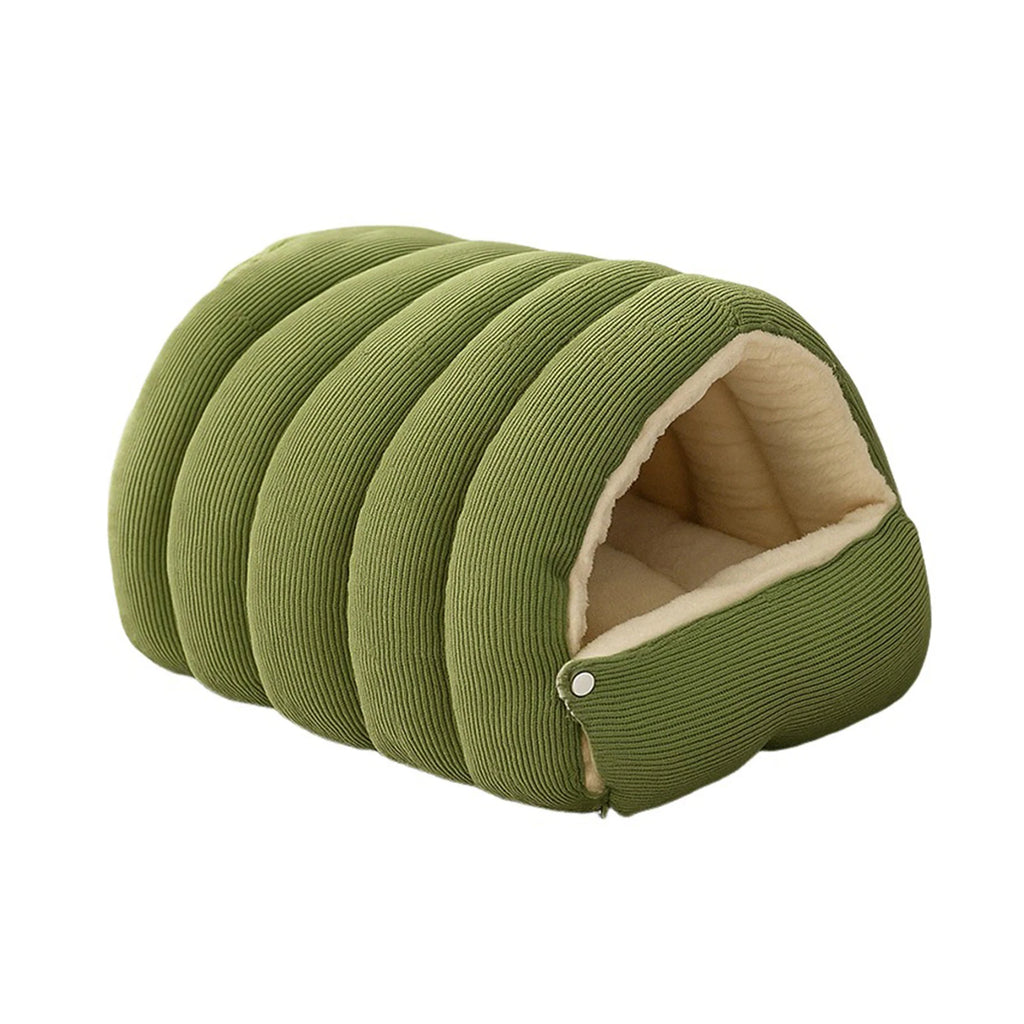 Removable Pet Bed,Pet Dog Cave Bed,Plush Thickening Fleece Warm Soft Beds For Puppy Cats Tent Sleeping Mats For Small Medium Pet