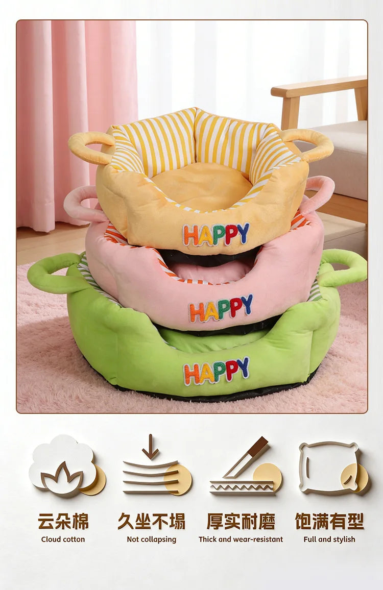 Pet Car Bed for Outdoor Use Dog Bed Safety Seat Portable Sofa Bed Sleeping Pad Dog Beds for Small Dogs Dog Accessories