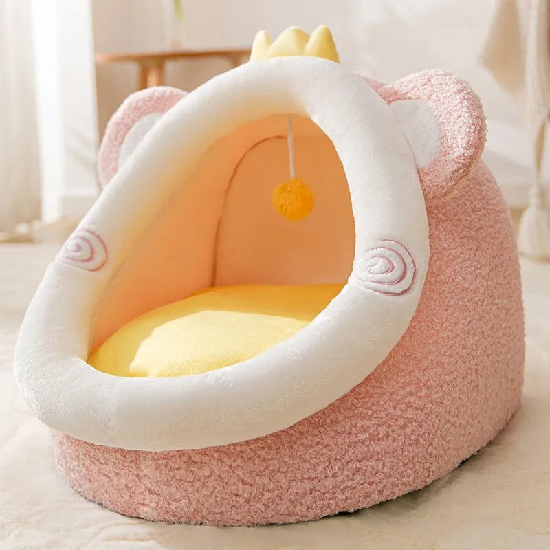 Foldable Pet House, Puppy Kennel Mat for Dogs, Animals, Cat, Kitten Nest, Small Dogs Basket, Teddy, Chihuahua Cave, Bed, 2022
